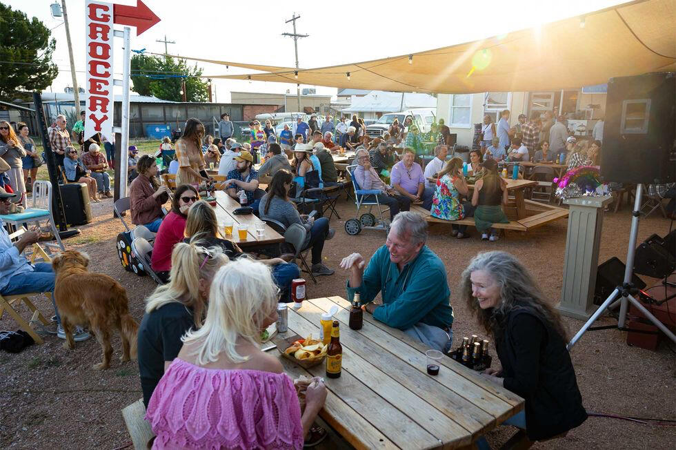 John Prine night Marathon, TX